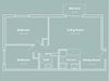 Two Bedroom One Bath - Valley (w/ Balcony)